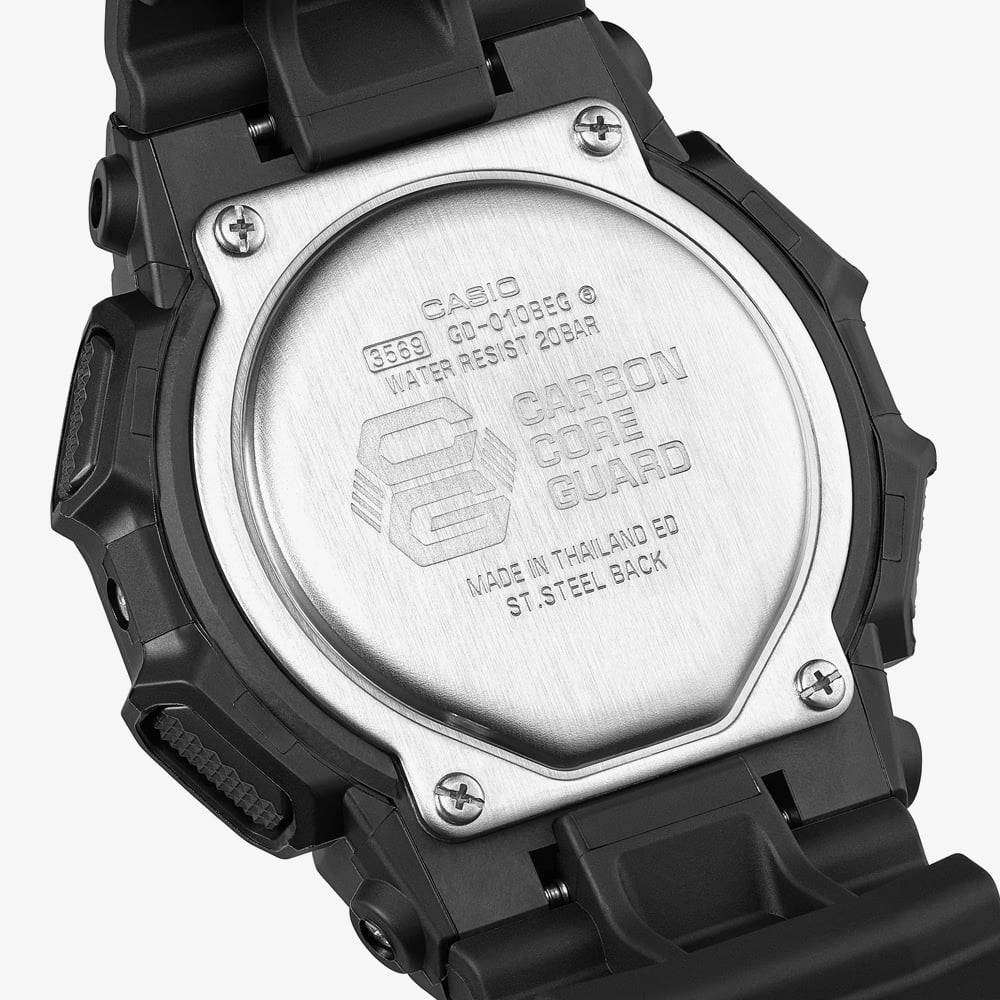 Casio Mens G-Shock Black Digital Watch GD-010BEG-1ER