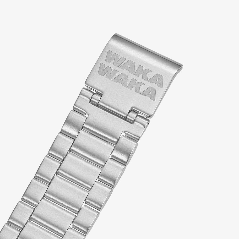 Casio Pac-man Digital Silver Bracelet Watch A168WEPC-7AER