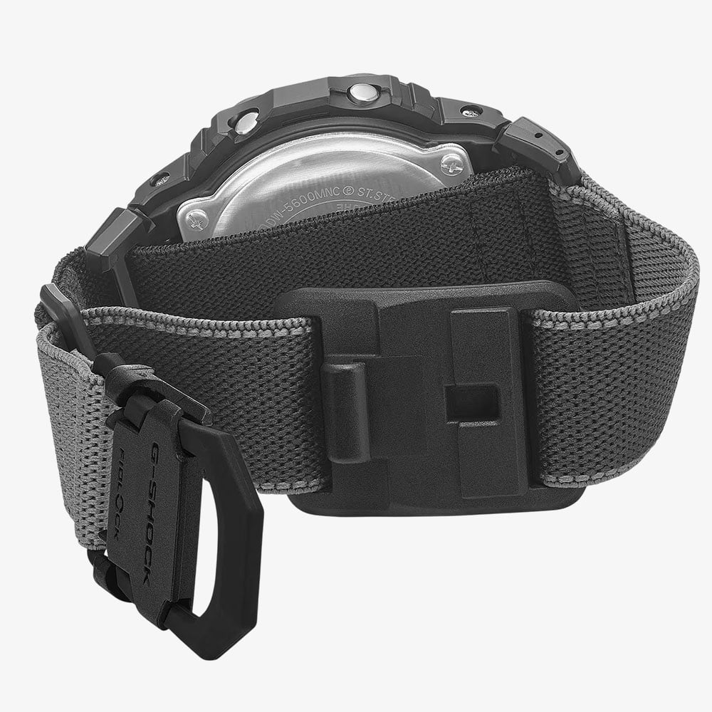 Casio Mens G-Shock Digital Black FIDLOCK Buckle Watch DW-5600MNC-1ER