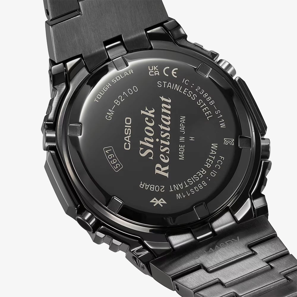 Casio G-Shock Full Metal 2100 Series Black Smartwatch GM-B2100BD-1AER