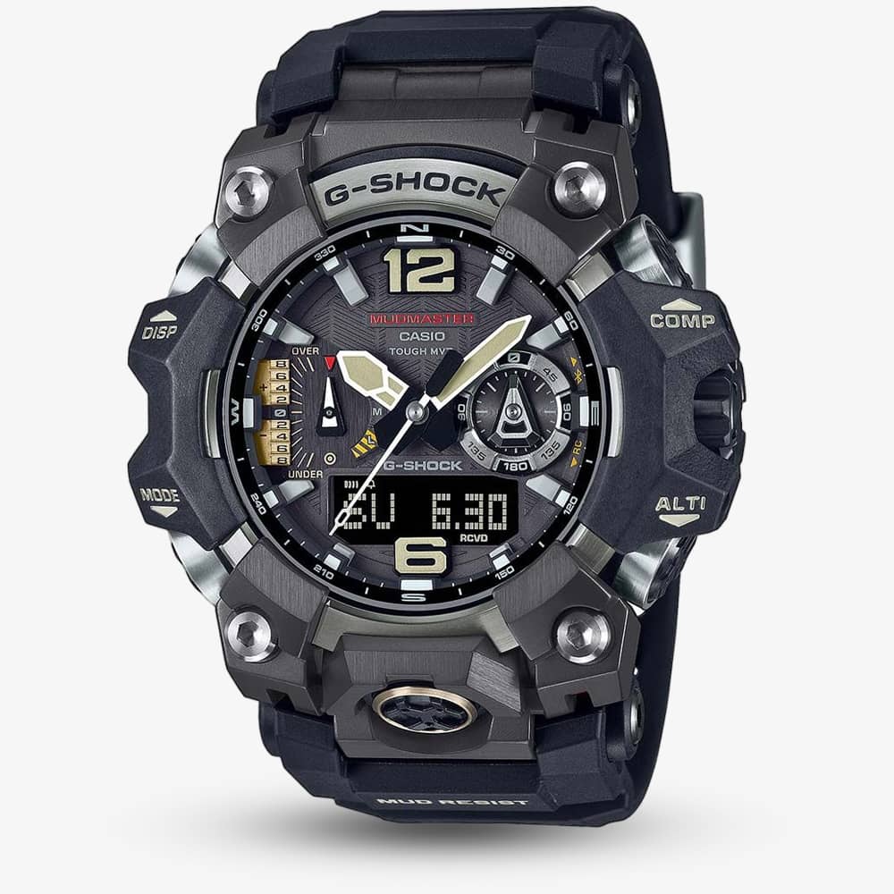 Casio G-Shock G-Steel Solar Dual Display Black Bracelet Smartwatch