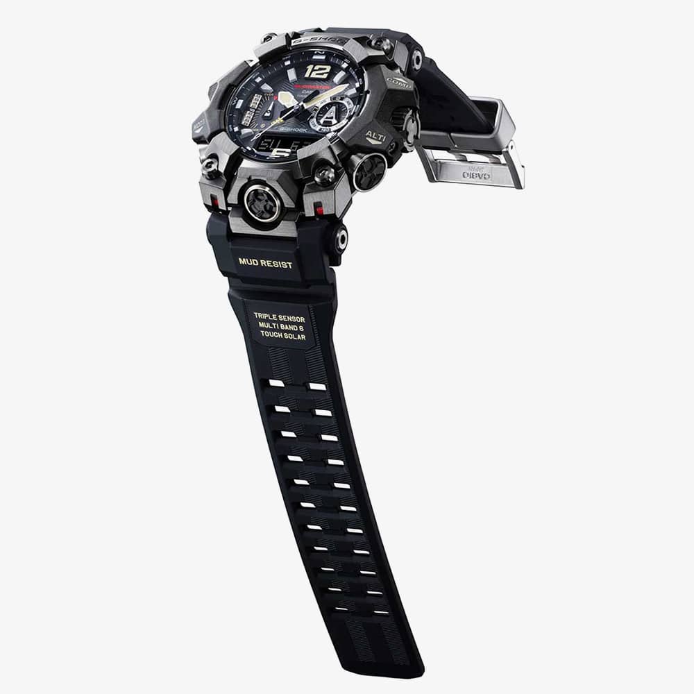 Casio G-Shock New Mudmaster Black Rubber Smart Watch GWG-B1000-1AER