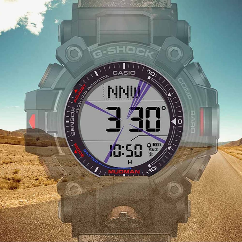 Casio G-Shock Master Of G Land Mudman Smart Watch GW-9500TLC-1ER