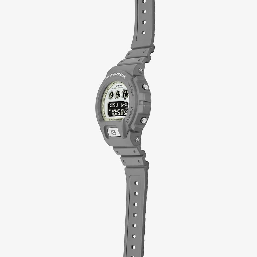 Casio G-Shock Hidden Glow Grey Digital Watch DW-6900HD-8ER