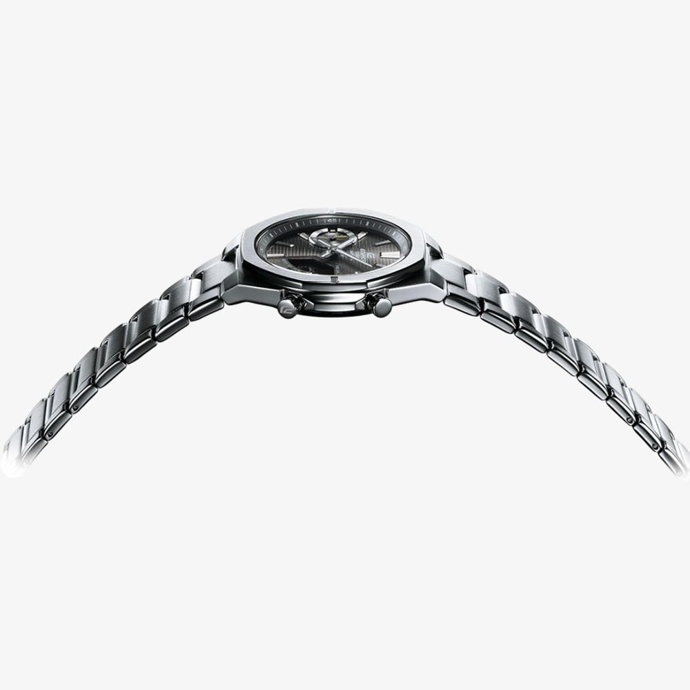 Casio Mens Edifice Grey Dial Dual Display Smartwatch ECB-S10D-8AEF