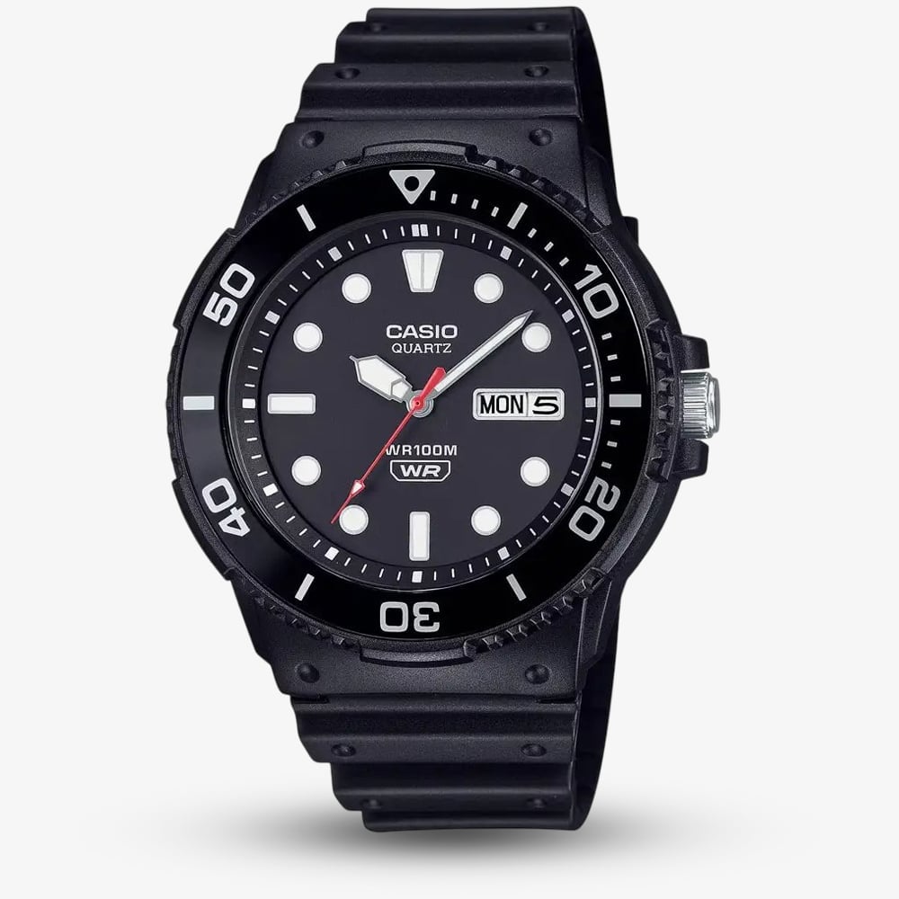 House of Watches - Casio Mens Black Classic Analogue Watch MRW-230H-1E1VEF