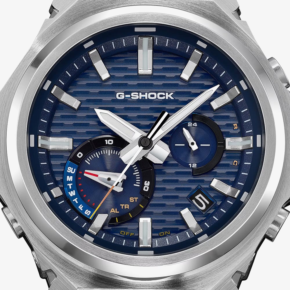 Casio G-Shock G-Steel GST-B1000 Series Blue Dial Bracelet Watch GST-B1000D-2AER