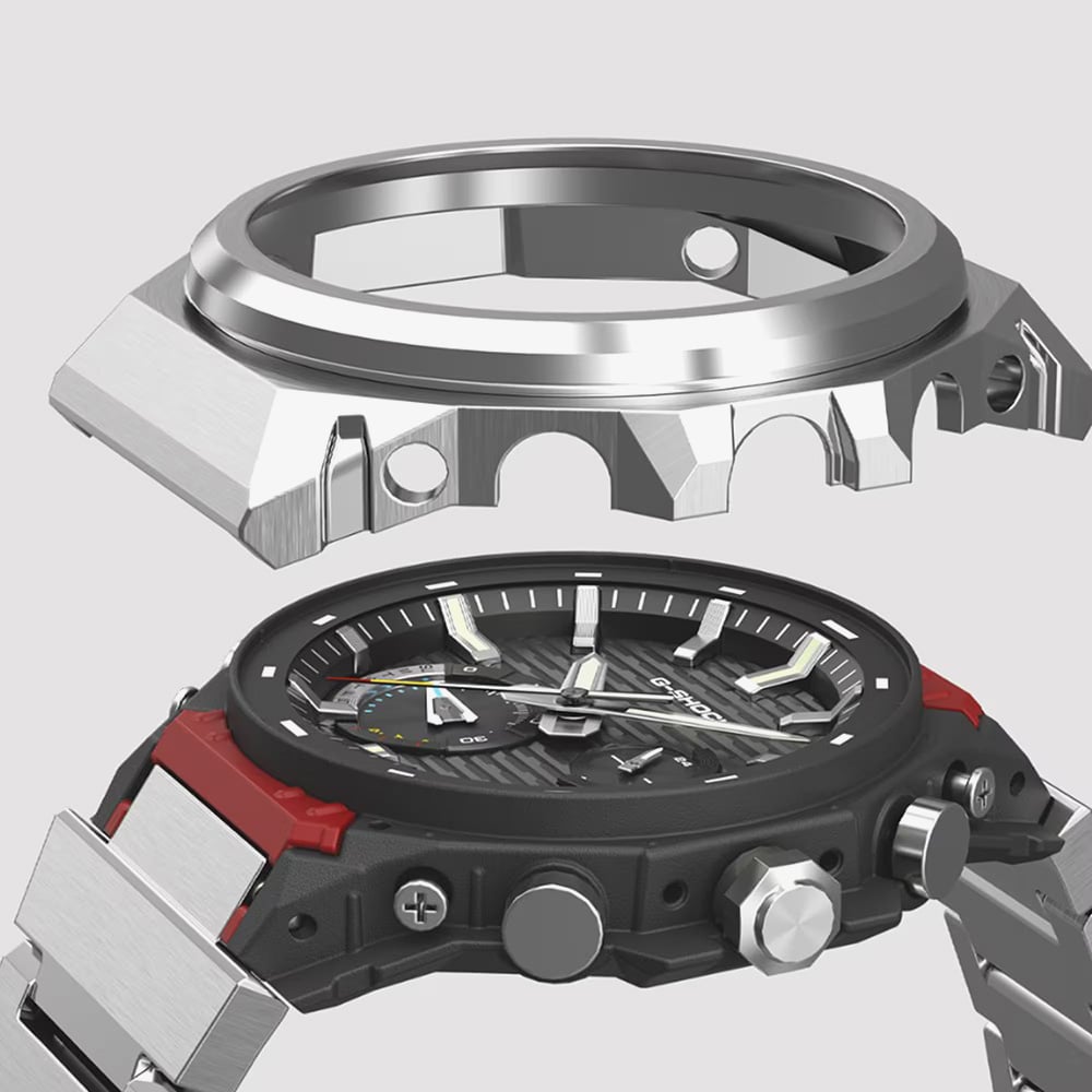 Casio G-Shock G-Steel GST-B1000 Series Blue Dial Bracelet Watch GST-B1000D-2AER