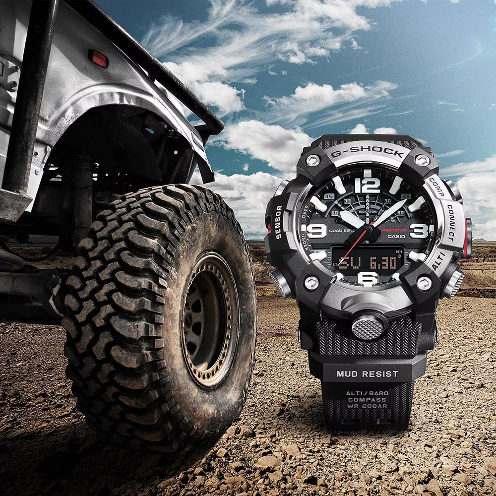 Casio Mens G-Shock Mudmaster Black Strap Smart Watch GG-B100XM-1AER