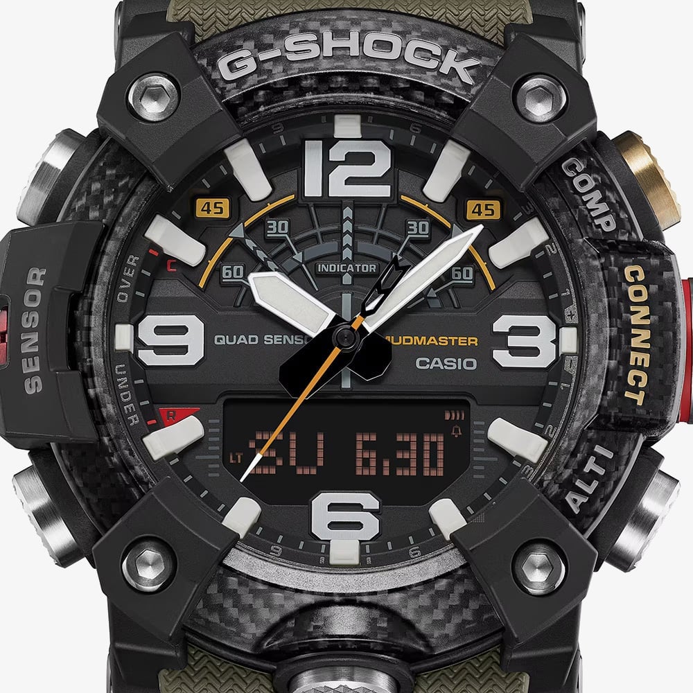Casio G-Shock Master Of G Mudmaster Khaki Watch GG-B100X-1A3ER