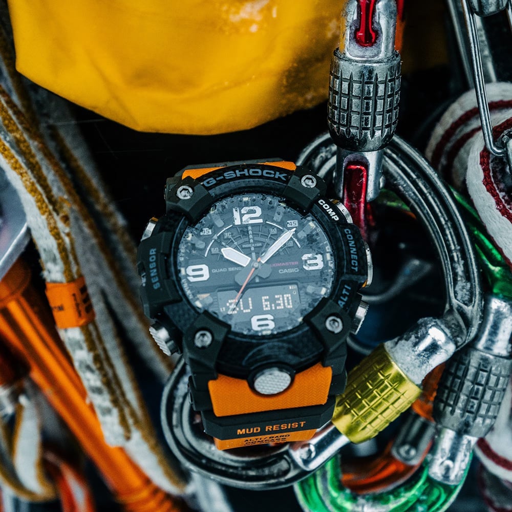 Casio G-Shock Master Of G Mudmaster Orange Watch GG-B100X-1A9ER