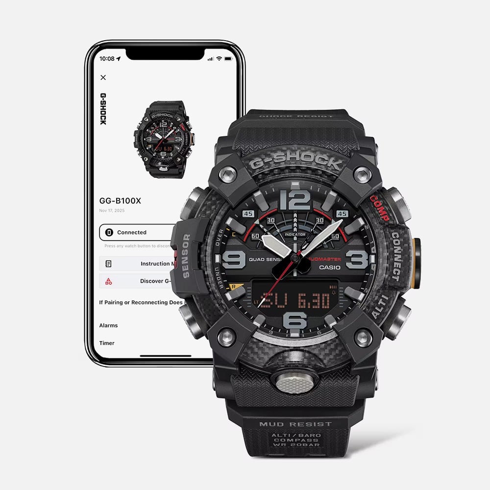 Casio G-Shock Master Of G Mudmaster Orange Watch GG-B100X-1A9ER