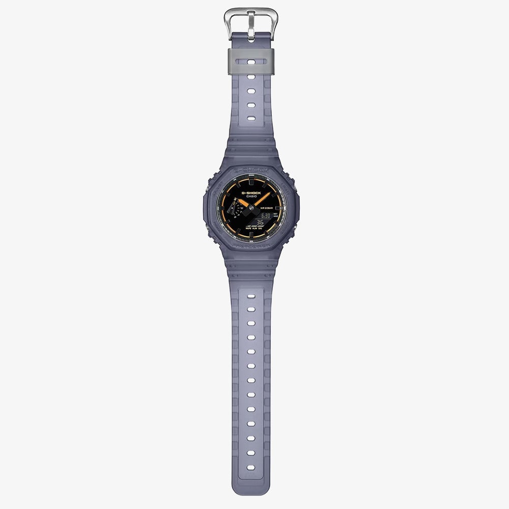 Casio G-Shock GA-2100 Series Smoked Light Blue Watch GA-2100K-2AER