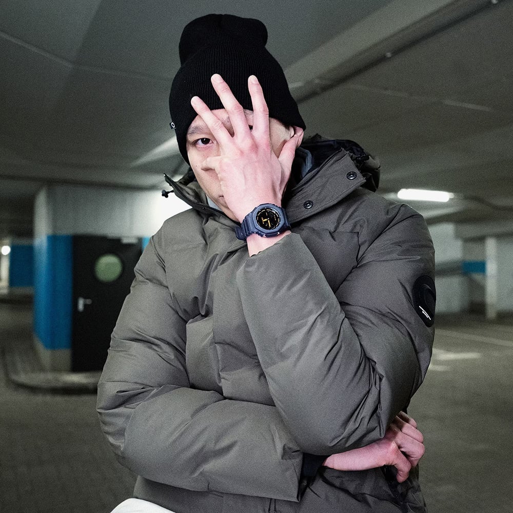 Casio G-Shock GA-2100 Series Smoked Light Blue Watch GA-2100K-2AER