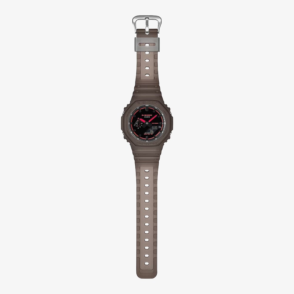 Casio G-Shock GA-2100 Series Smoked Piano Brown Watch GA-2100K-5AER
