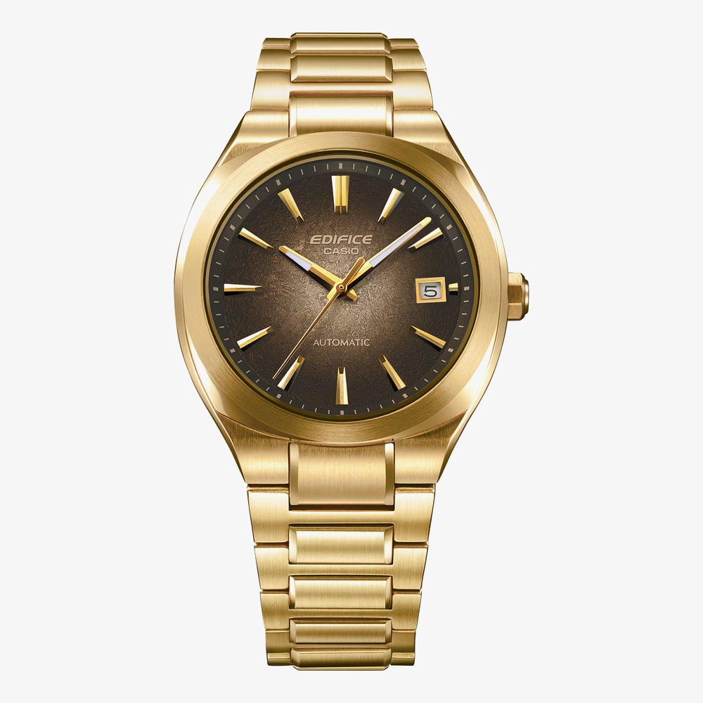 Casio Mens Edifice Automatic Brown Dial Bracelet Watch EFK-200DG-5AER