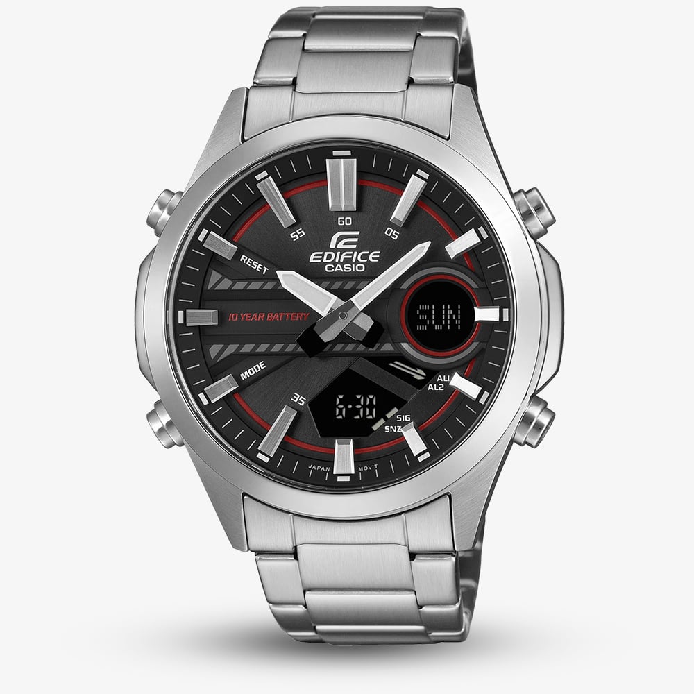 House of Watches - Casio Mens Edifice Black Bracelet Watch EFV-C120D-1A4EF