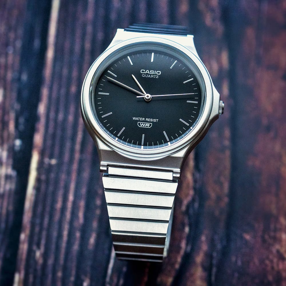 Casio Black Dial Bracelet Watch MQ-24DA-1AEF