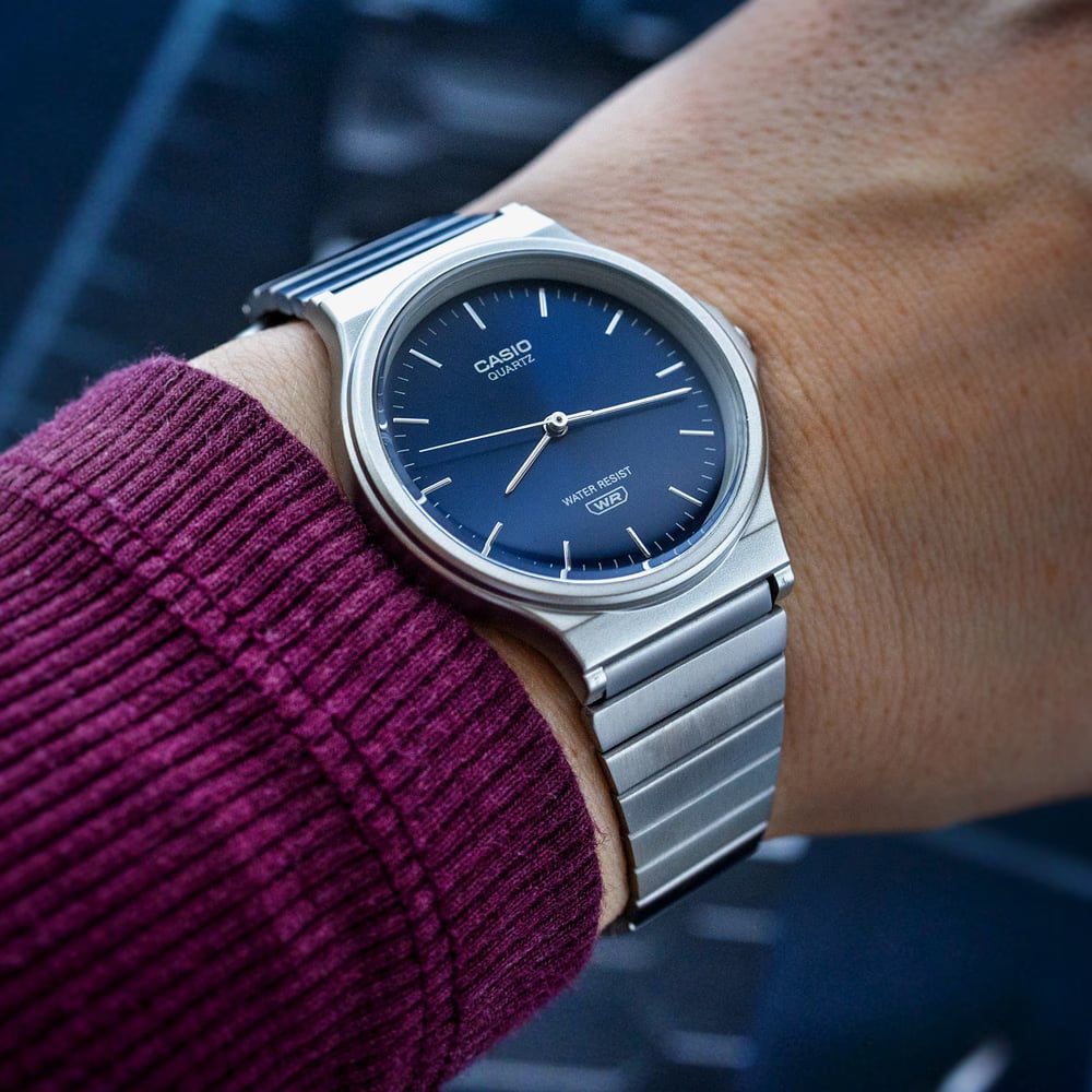 Casio Blue Dial Bracelet Watch MQ-24DA-2AEF