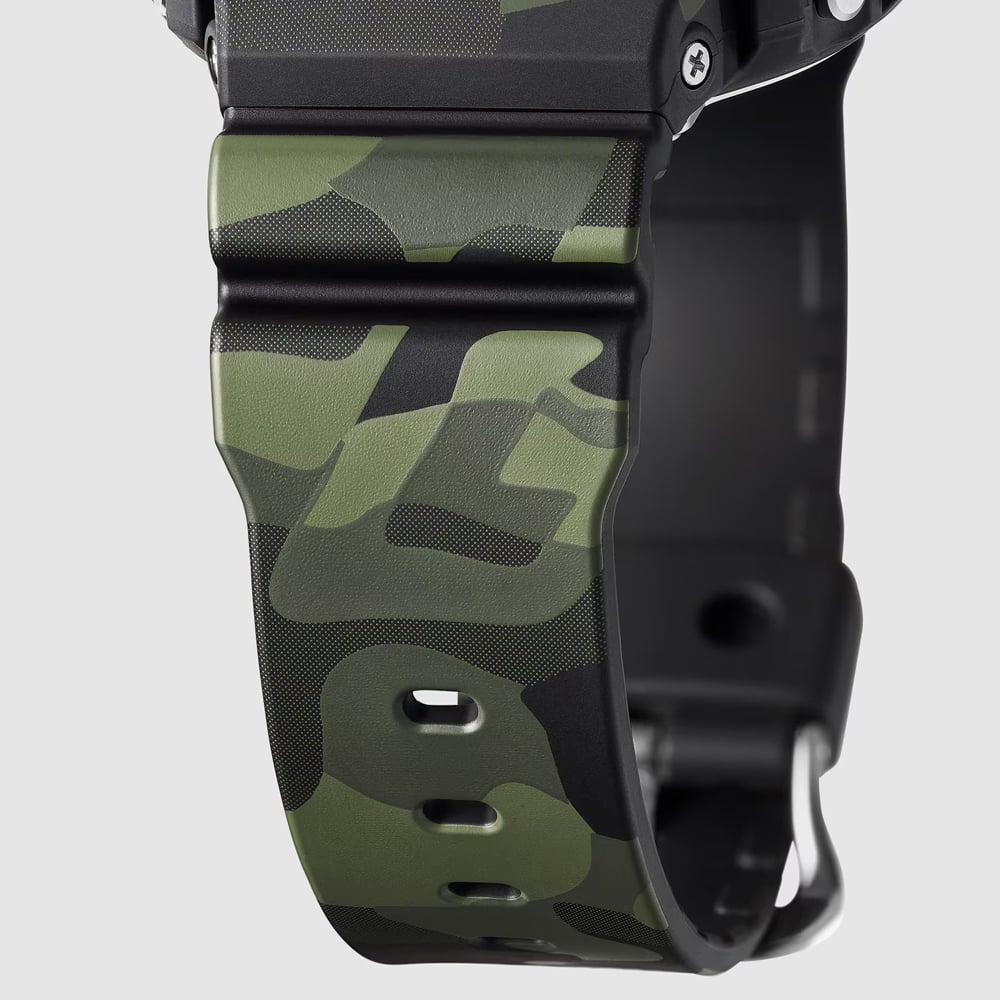Casio Mens G-Shock Bold Camo Series Dual Display Strap Watch GA-700CMG-3AER