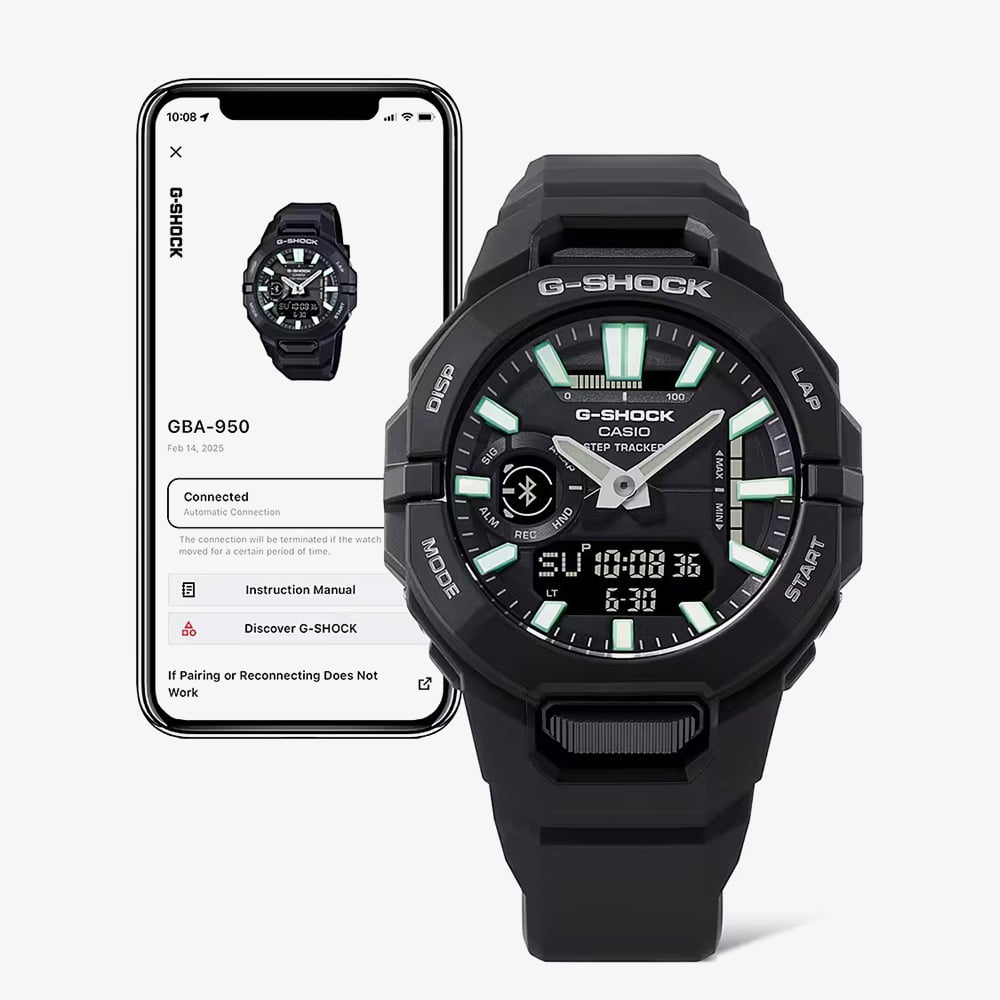 Casio Mens G-Shock Smart Strap Watch GBA-950-9A3ER