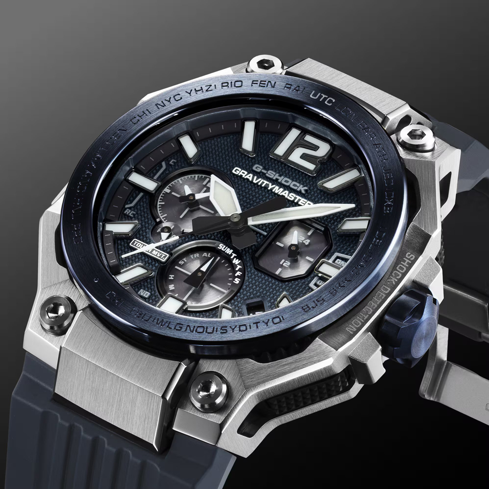 Casio Mens G-Shock Master Of G Gravitymaster Black Dial Strap Watch GWR-B3000-1AER