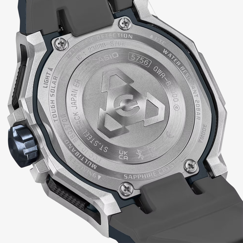 Casio Mens G-Shock Master Of G Gravitymaster Blue Dial Strap Watch GWR-B3000A-2AER