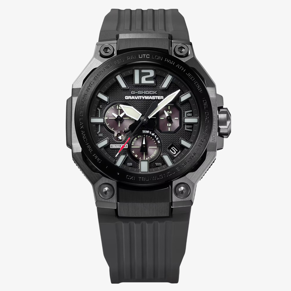 Casio Mens G-Shock Master Of G Gravitymaster Matte Black Dial Strap Watch GWR-B3000B-8AER