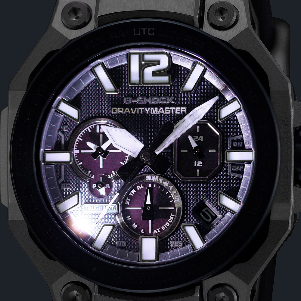 Casio Mens G-Shock Master Of G Gravitymaster Matte Black Dial Strap Watch GWR-B3000B-8AER