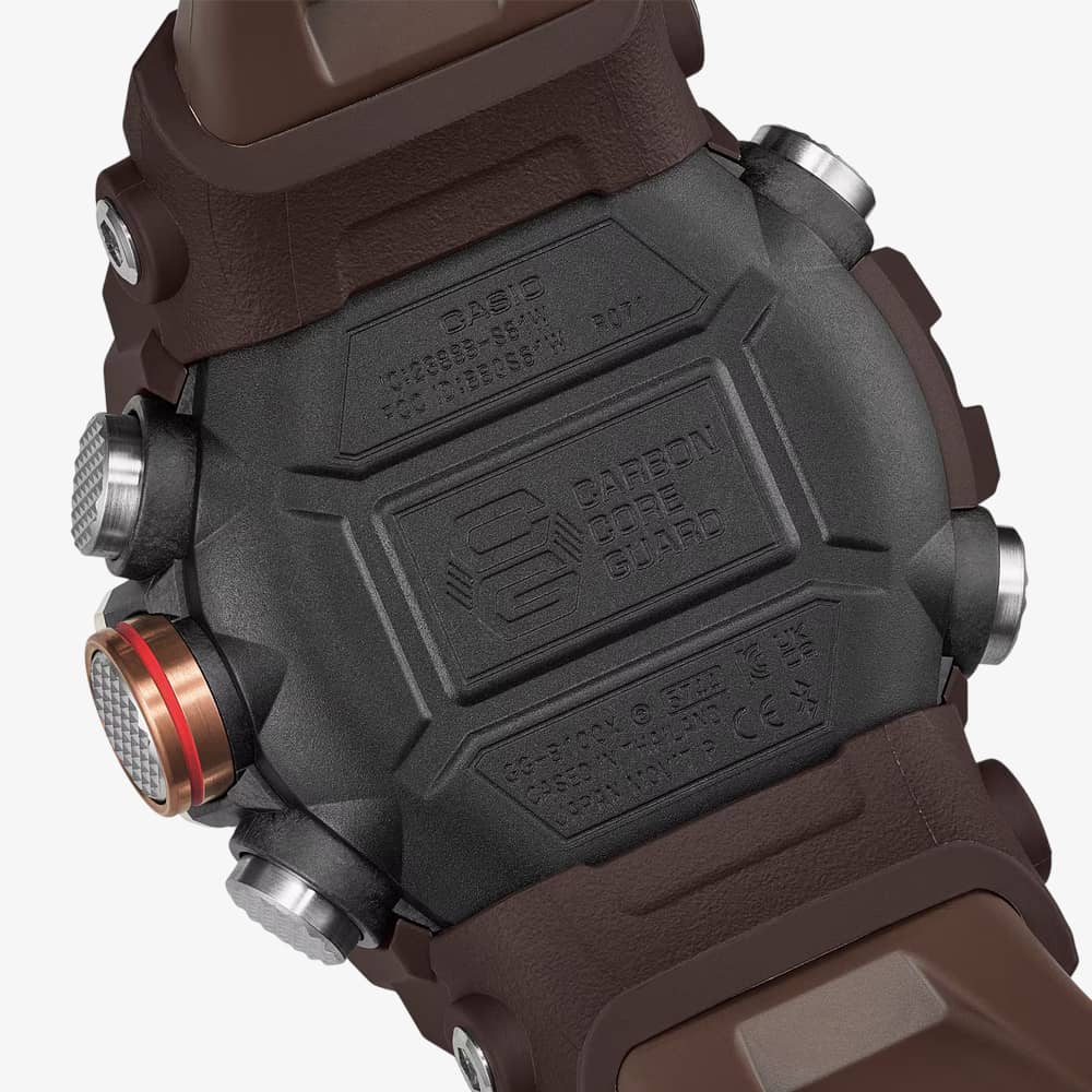  Casio Mens G-Shock Master Of G-Land Mudmaster Brown Strap Watch GG-B100XMH-5AER