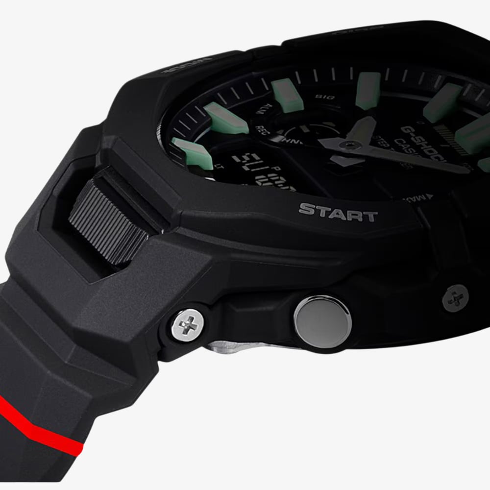 Casio Mens Black Bio-Resin Strap Bluetooth Smart Watch GBA-950-1AER