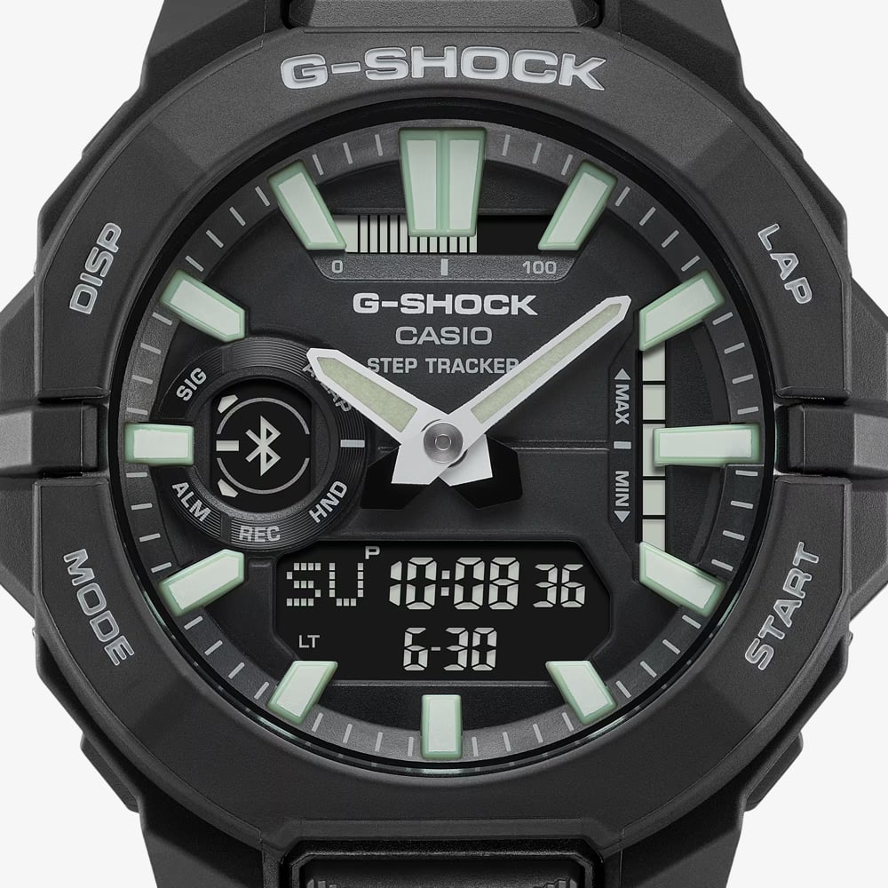Casio Mens Black Bio-Resin Strap Bluetooth Smart Watch GBA-950-1AER