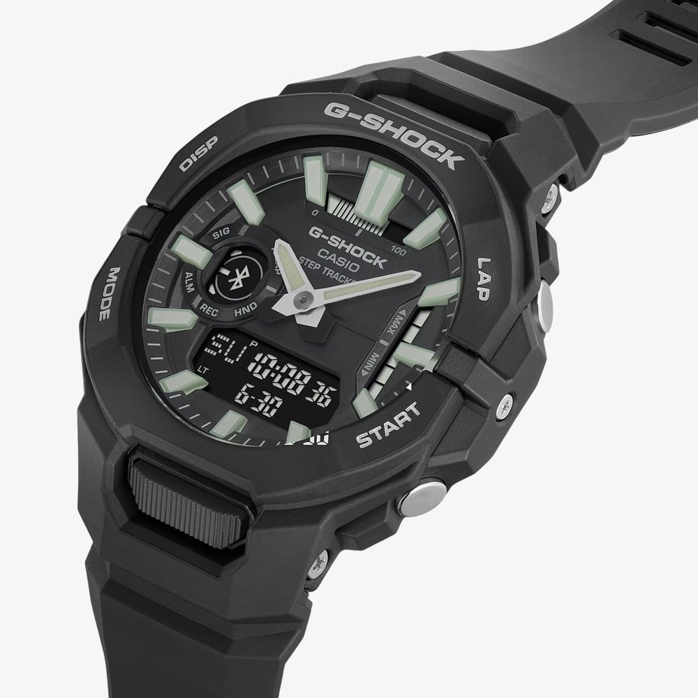 Casio Mens Black Bio-Resin Strap Bluetooth Smart Watch GBA-950-1AER