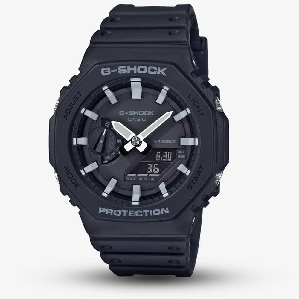 Casio G-Shock Sports Digital Chronograph Green Plastic Strap Watch
