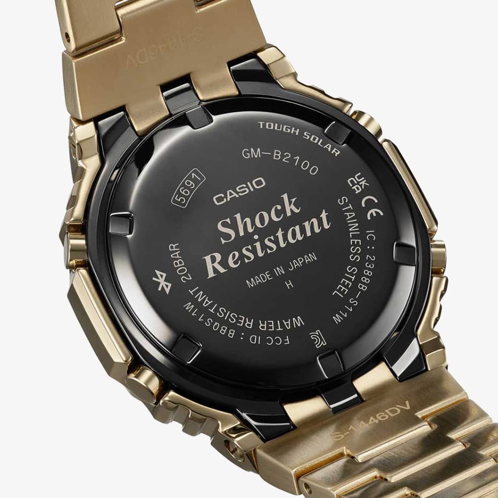 Casio G-Shock Full Metal 2100 Series Gold Smartwatch GM-B2100GD-9AER