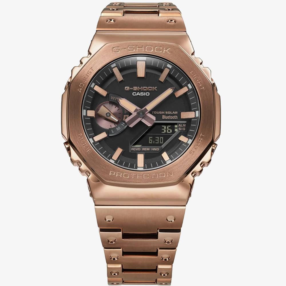 Casio G-Shock Full Metal 2100 Series Rose Gold Smartwatch GM-B2100GD-5AER