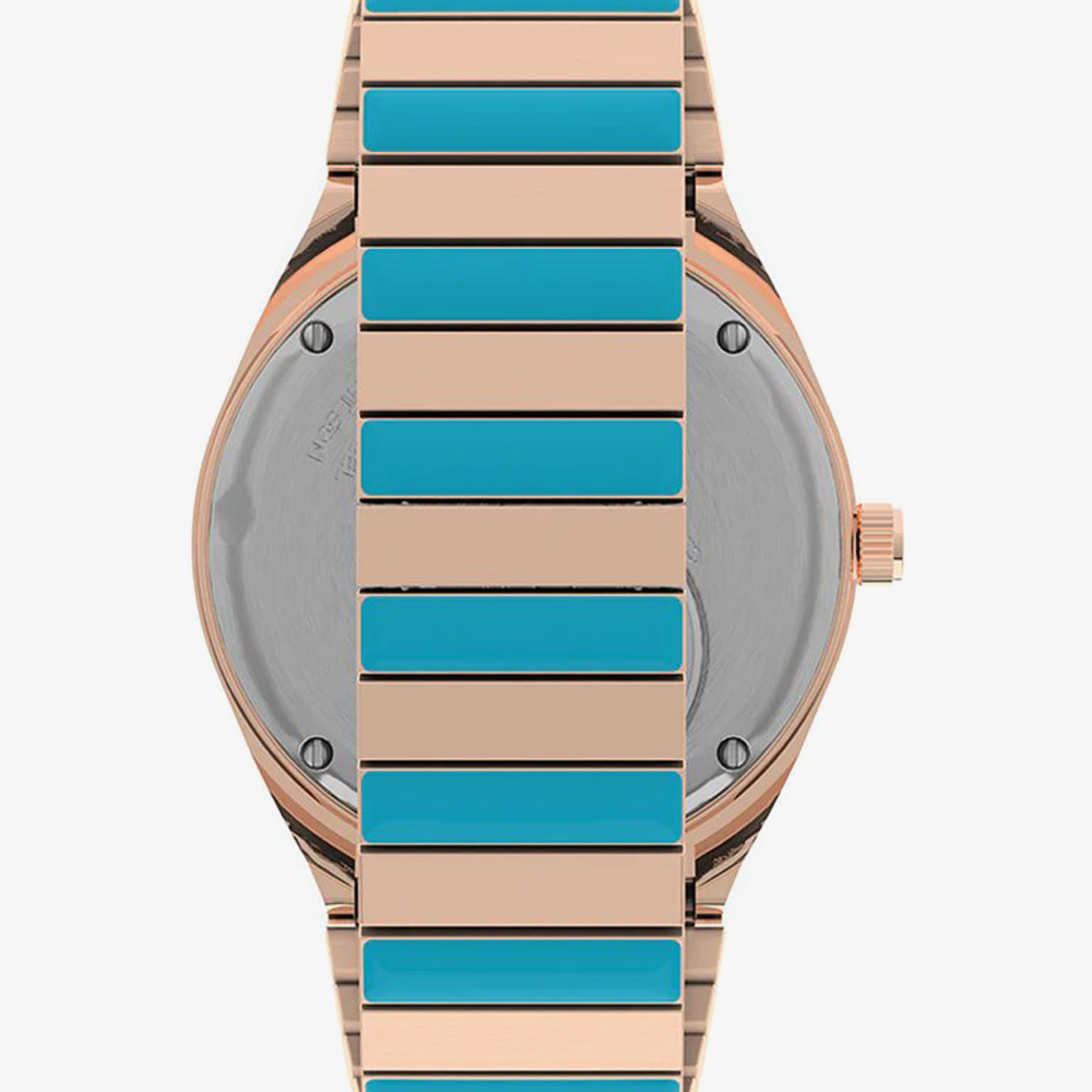 Timex Ladies Q Timex Malibu Stainless Steel Expansion Watch TW2U81500