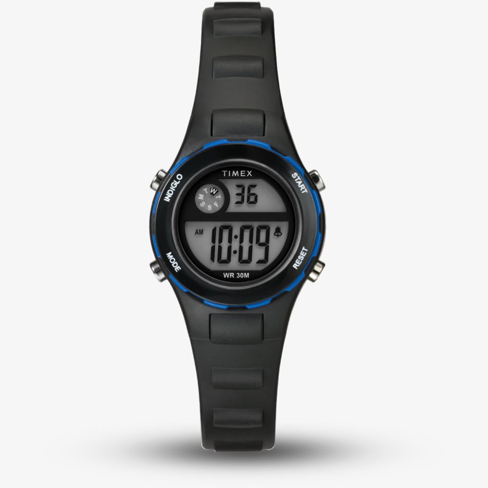 House of Watches - Timex Childrens Time Machines Black Plastic Digital Watch TW2W92400