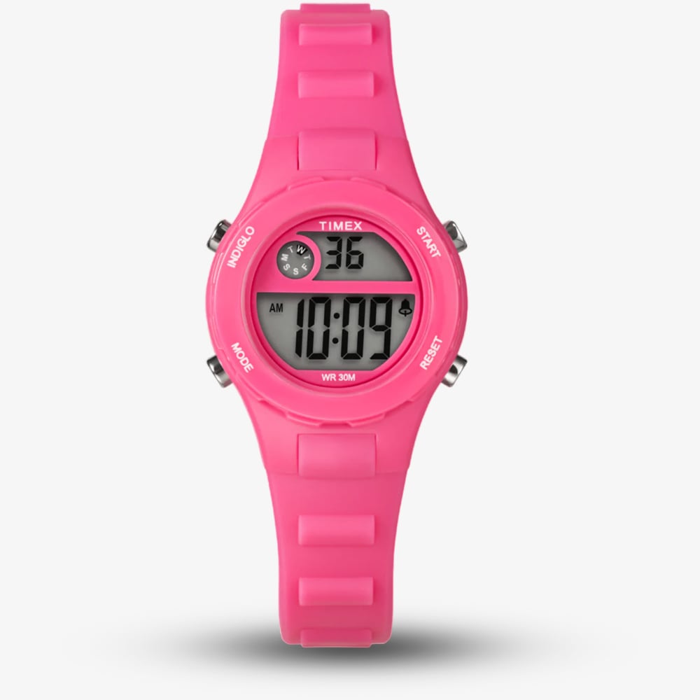 House of Watches - Timex Childrens Time Machines Pink Plastic Digital Watch TW2W92500