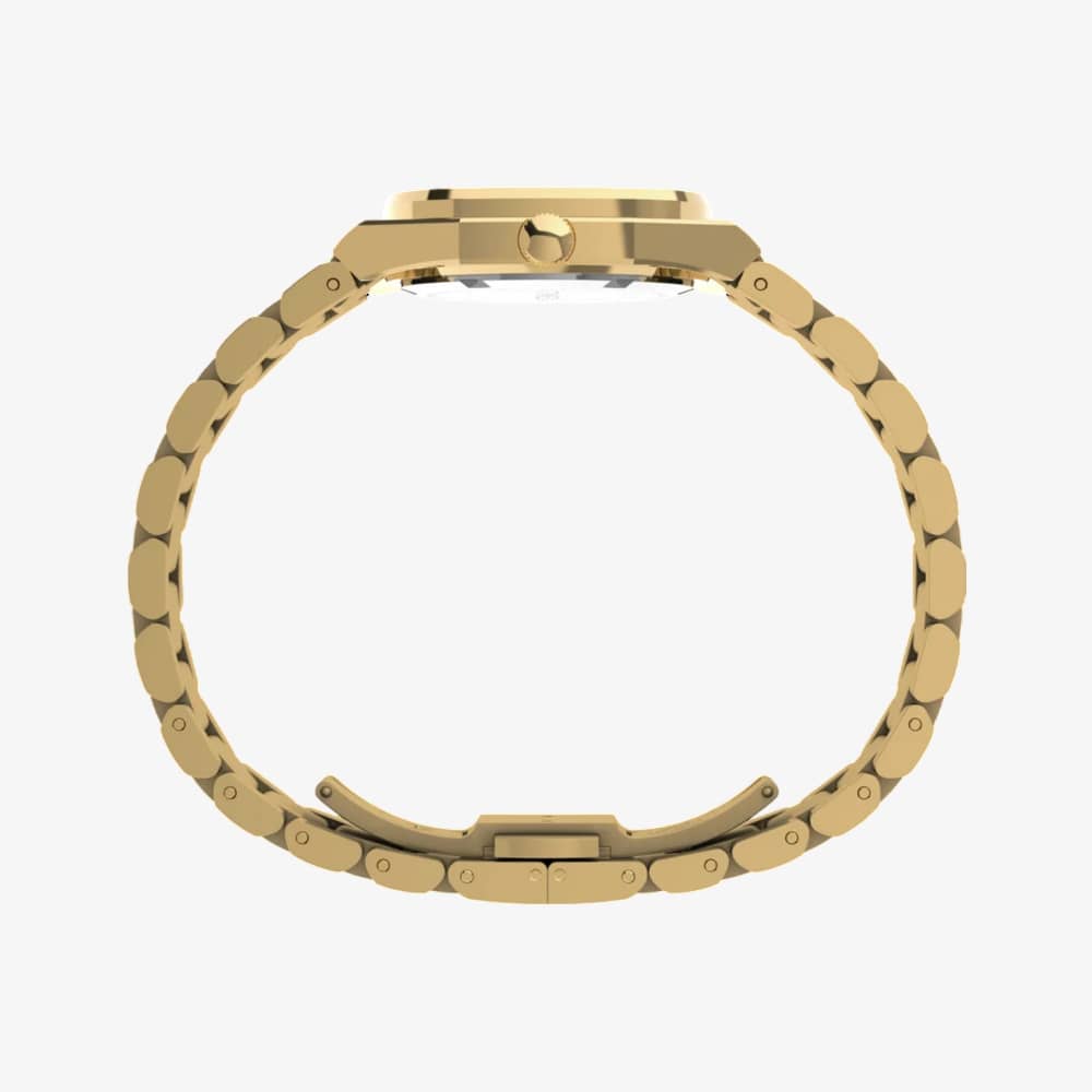 Timex Ladies E-Line Gold Dial Bracelet Watch TW6A00900