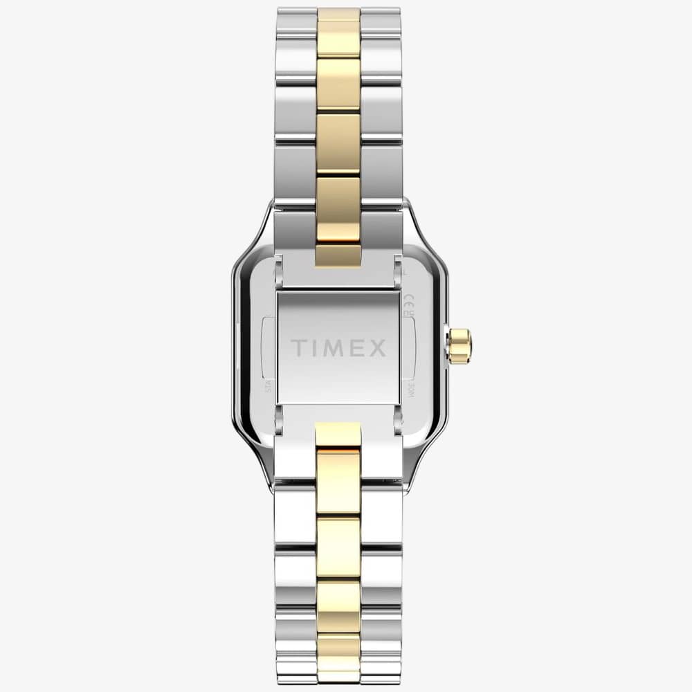 Timex Ladies Addison Silver Dial Two Tone Bracelet TW2Y90400