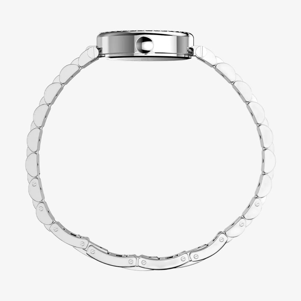 Timex Ladies Cavatina Silver Dial Bracelet Watch TW2Y90000