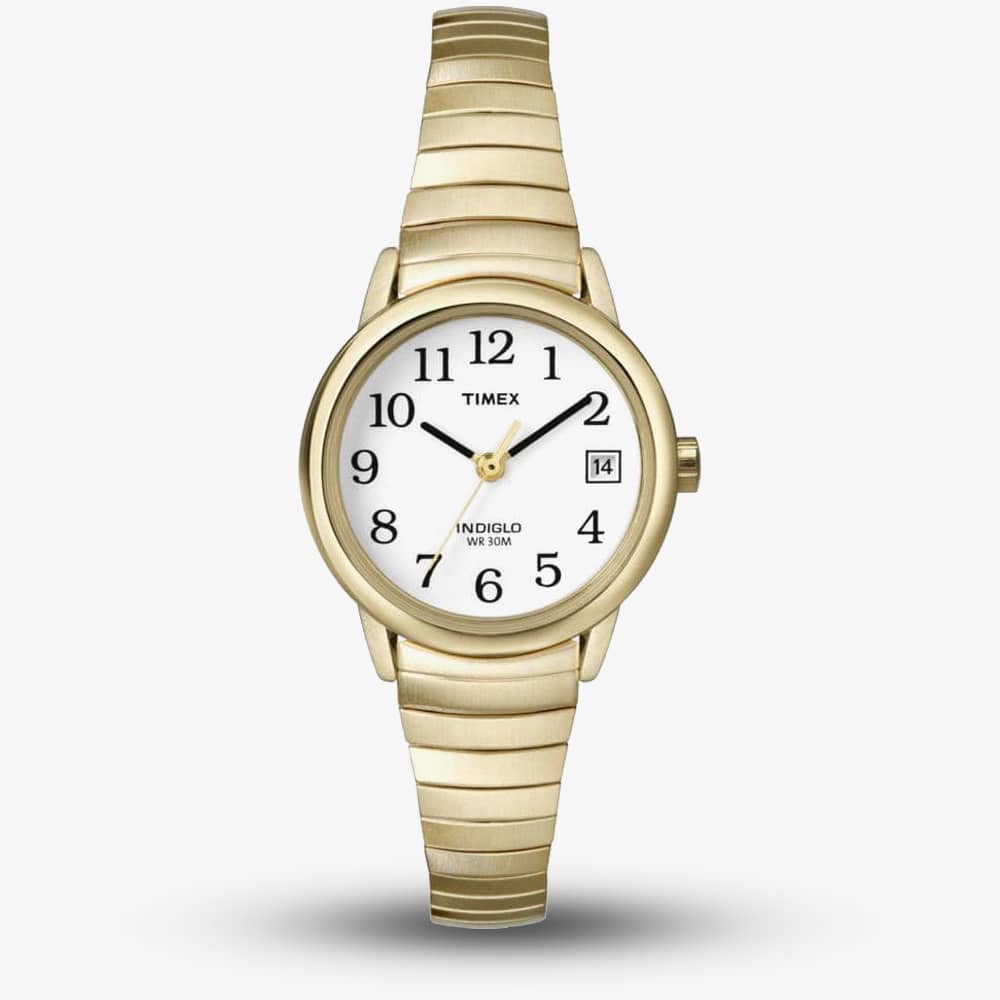 House of Watches - Timex Ladies Easyreader Gold Plated Watch T2H351