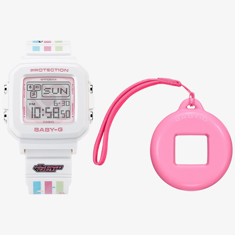 Casio Baby G Girls Powerpuff Girls Collaboration Digital Watch BGD-10KPP-7ER