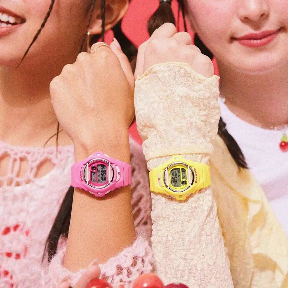 Casio Baby-G Cherry On Top Pink Digital Watch BG-169CH-4ER