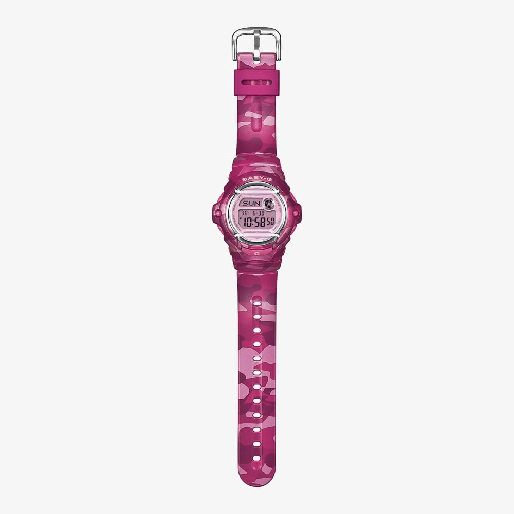Casio Ladies Baby-G Pink Digital Strap Watch BG-169CM-4ER