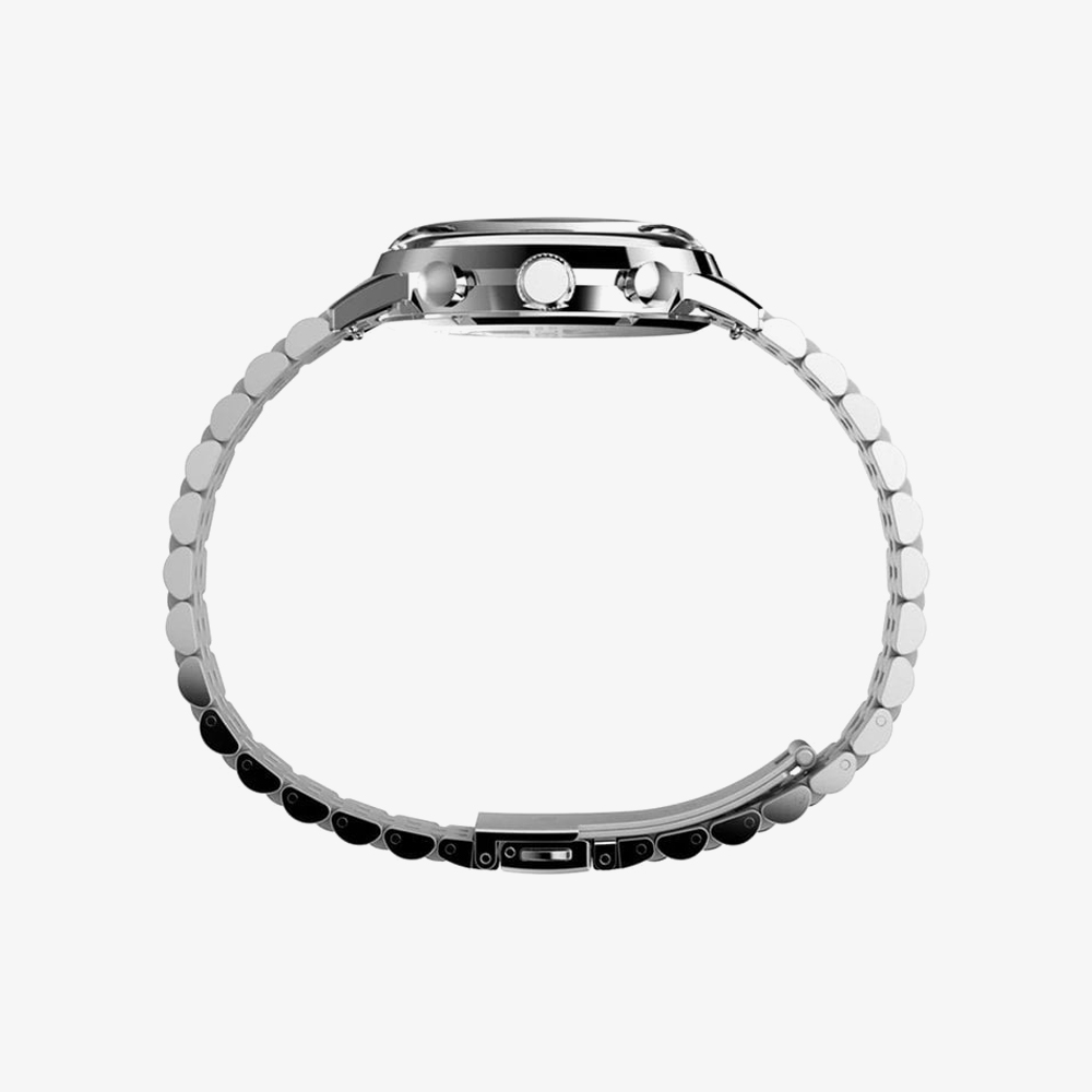 Timex Mens Marlin Chronograph Tachymeter Silver Watch TW2W10400