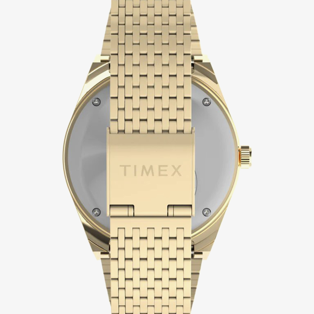 Timex Q Falcon Eye Gold Stainless Steel Watch TW2W62500