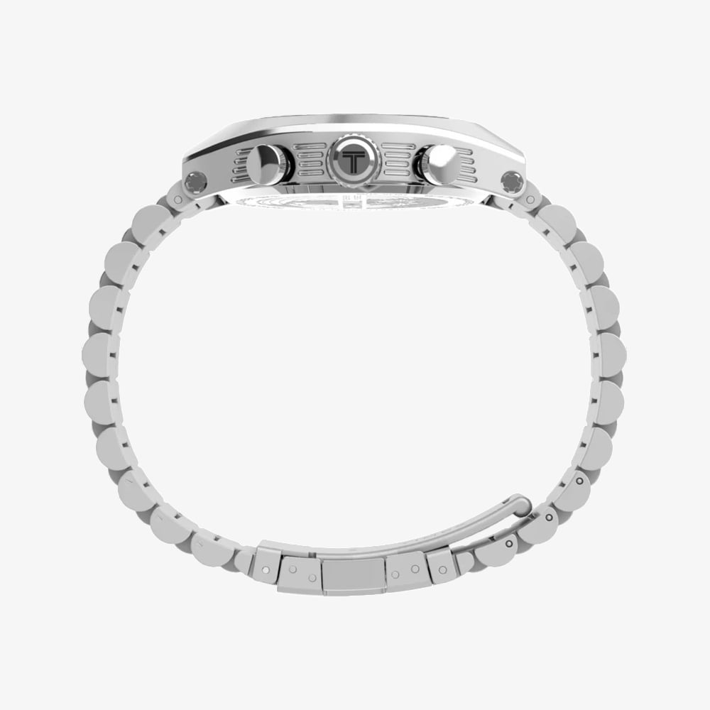 Timex Mens Legacy Silver Chronograph Watch TW2W22200