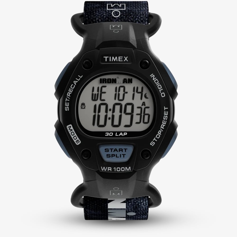 House of Watches - Timex Mens Ironman Classic Black Fabric Strap Watch TW2W94100